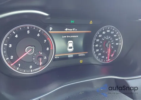 2019 Genesis G70 2.0T Advanced z USA, uszkodzony, nr VIN KMTG44LA6KU034262